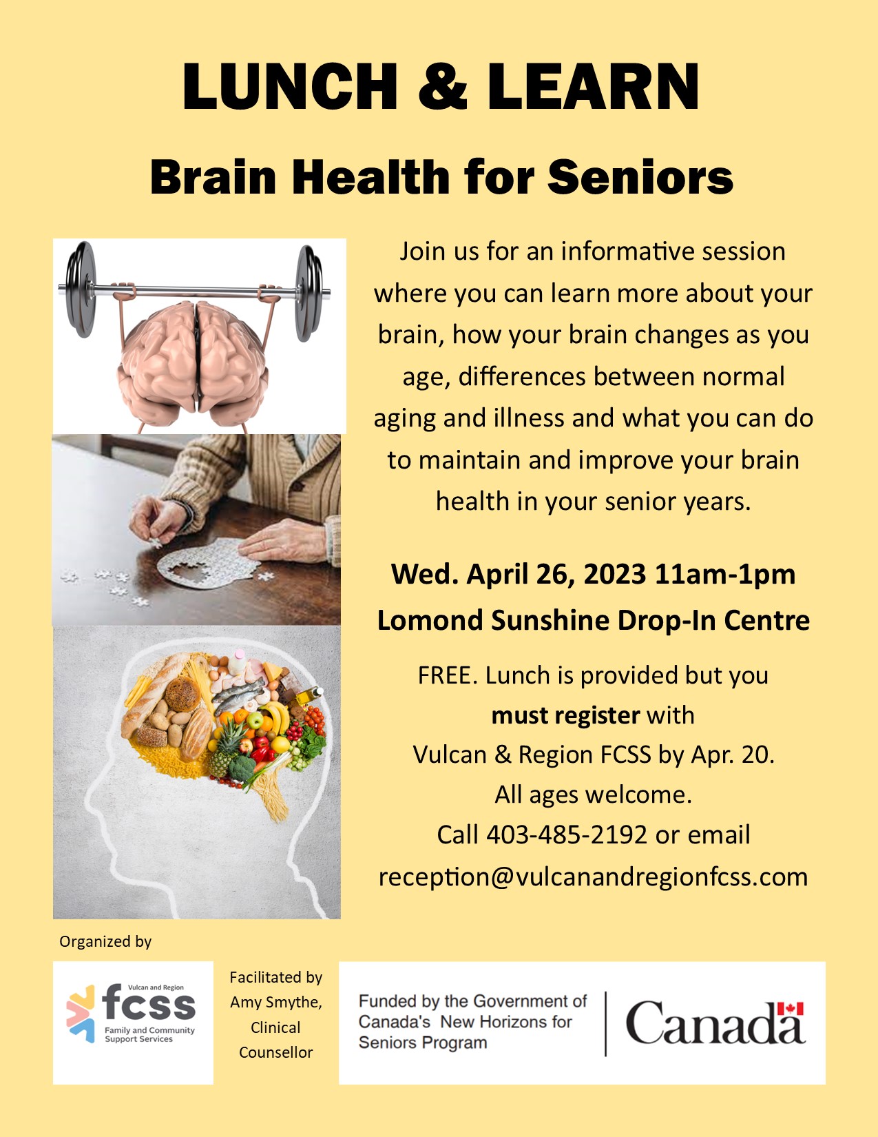 Brain Health for Seniors Lunch and Learn