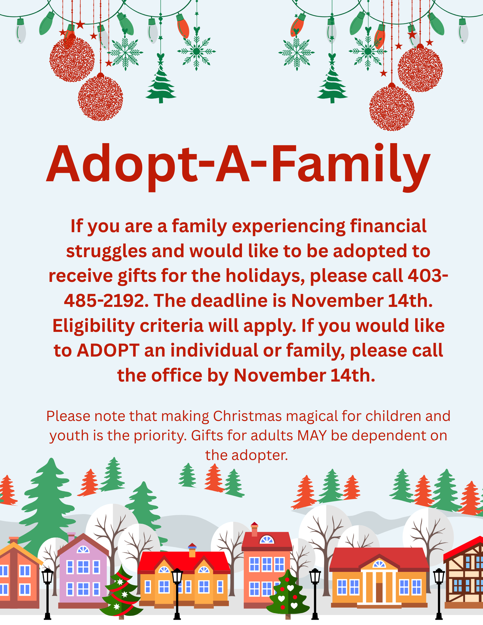 Adopt-A-Family