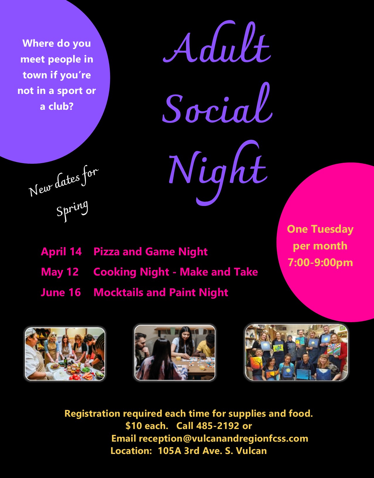 Adult Social Night